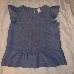 Girls Cap Sleeve Top